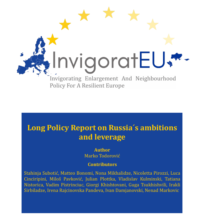 Long Policy Report on Russia´s ambitionsand leverage