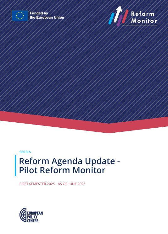Reform Agenda Update – Pilot Reform Monitor